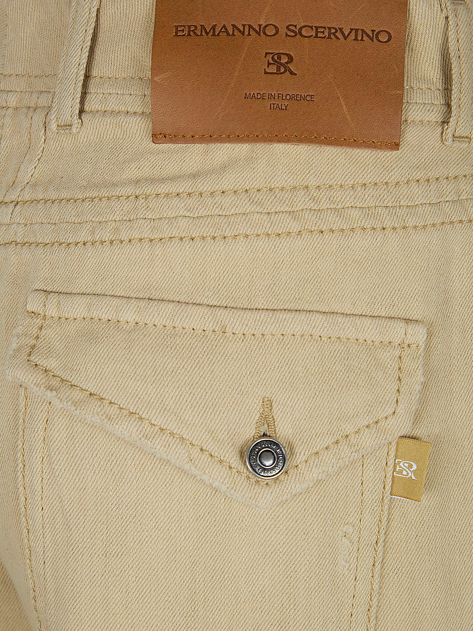 Cotton-Linen Blend Jeans
