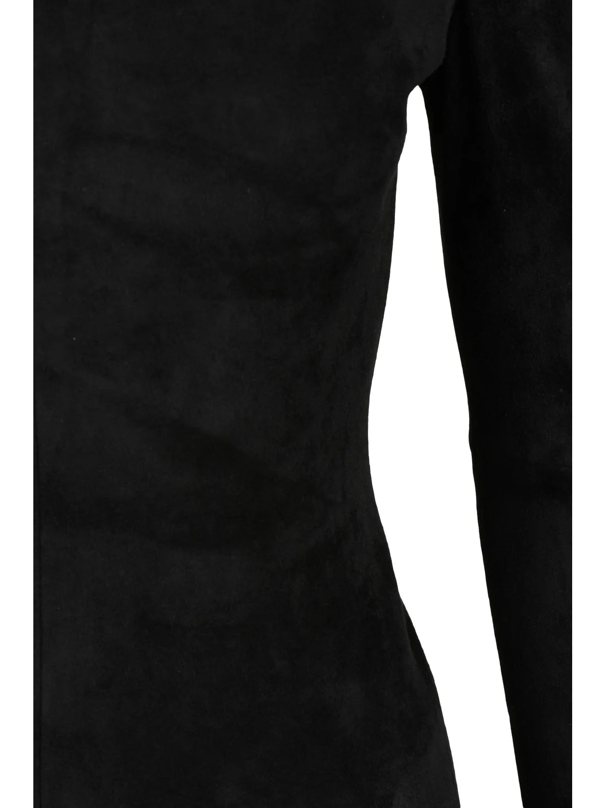 Black Turtleneck Suede