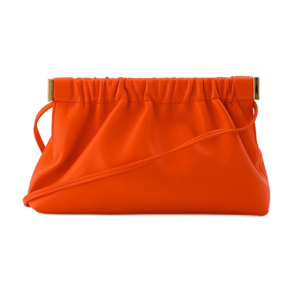 Mini Bar Orange Vegan Leather Bag