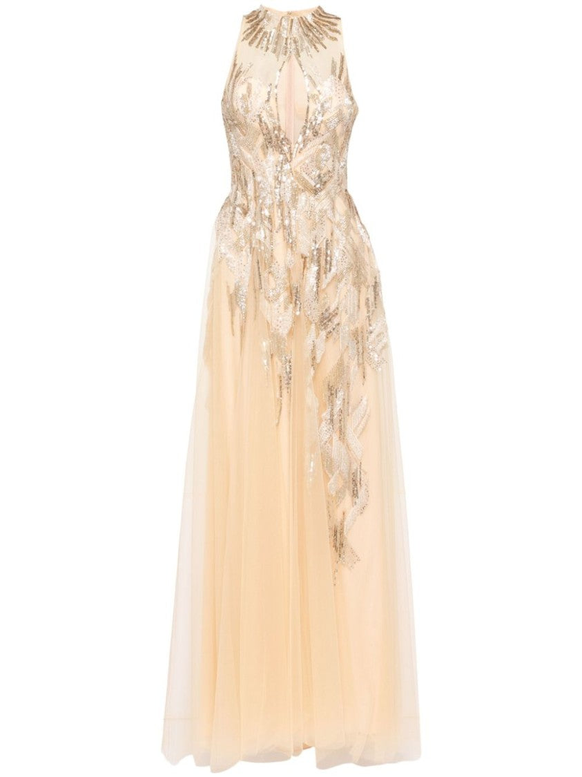 Long Embroidered Dress