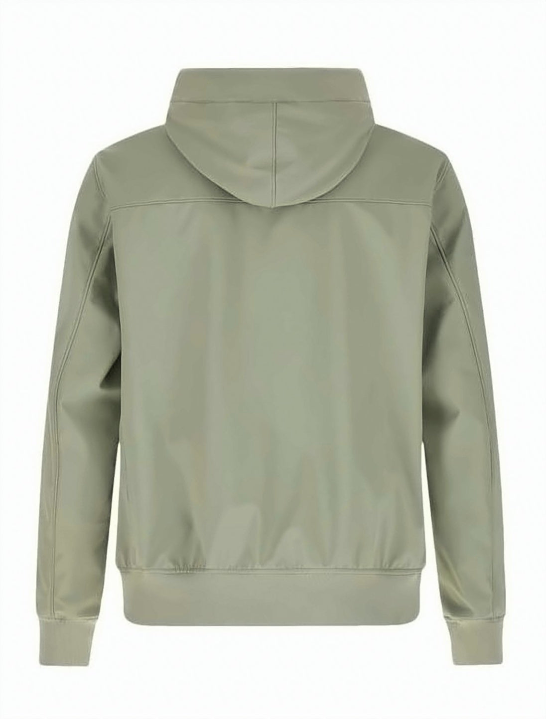 Hooded Jacket with Snap Button Closure