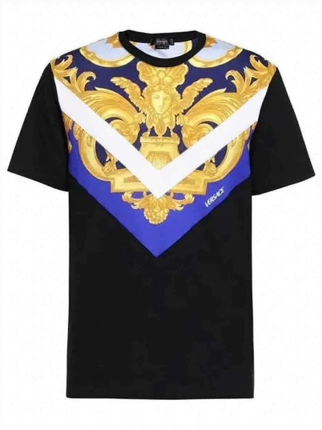 Short-Sleeved T-Shirt with Bold Graphic Print