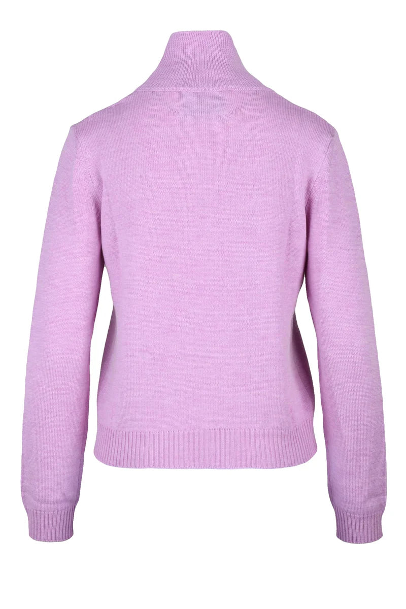 Turtleneck Sweater - Pink