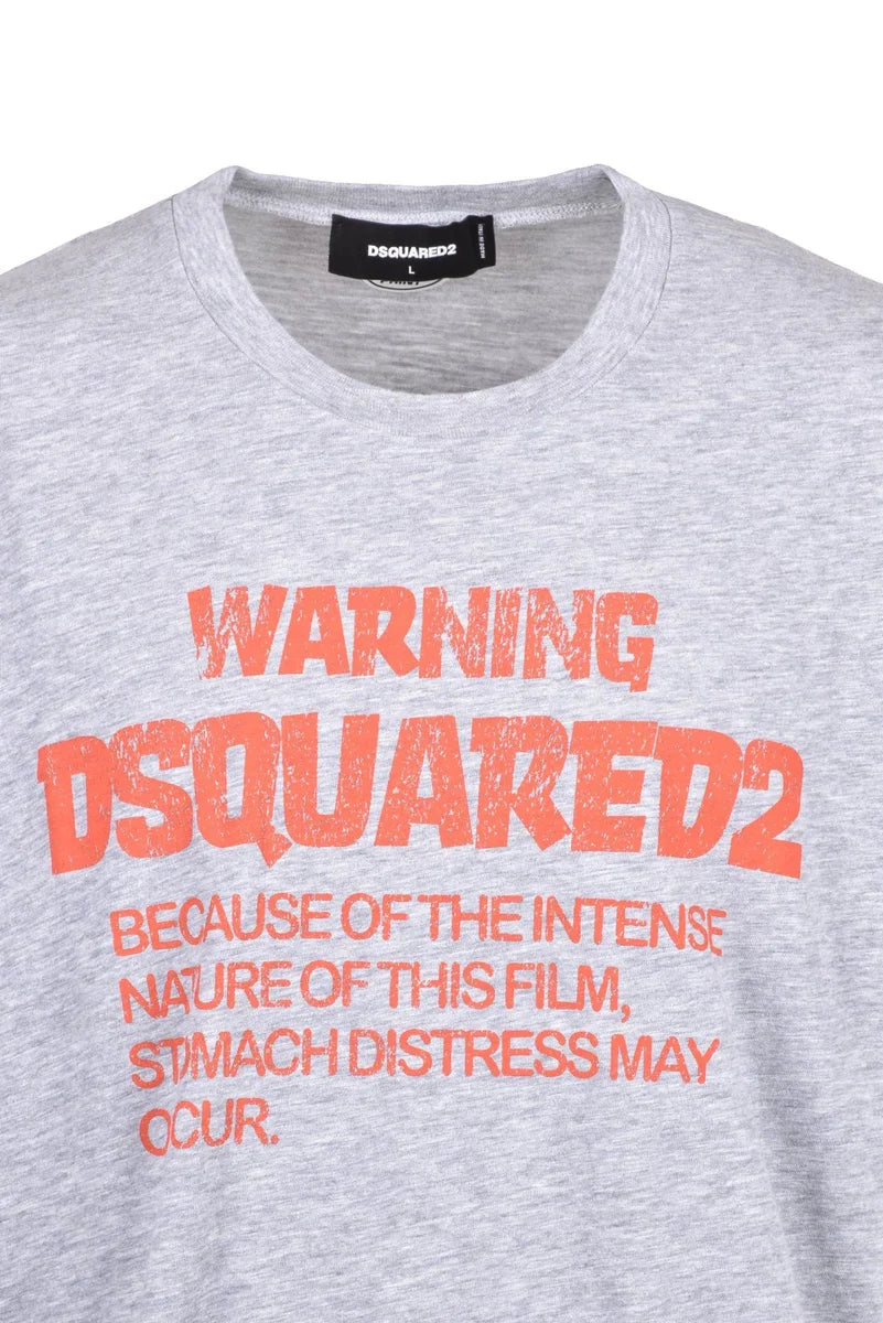 Cotton/Viscose T-shirt - Grey