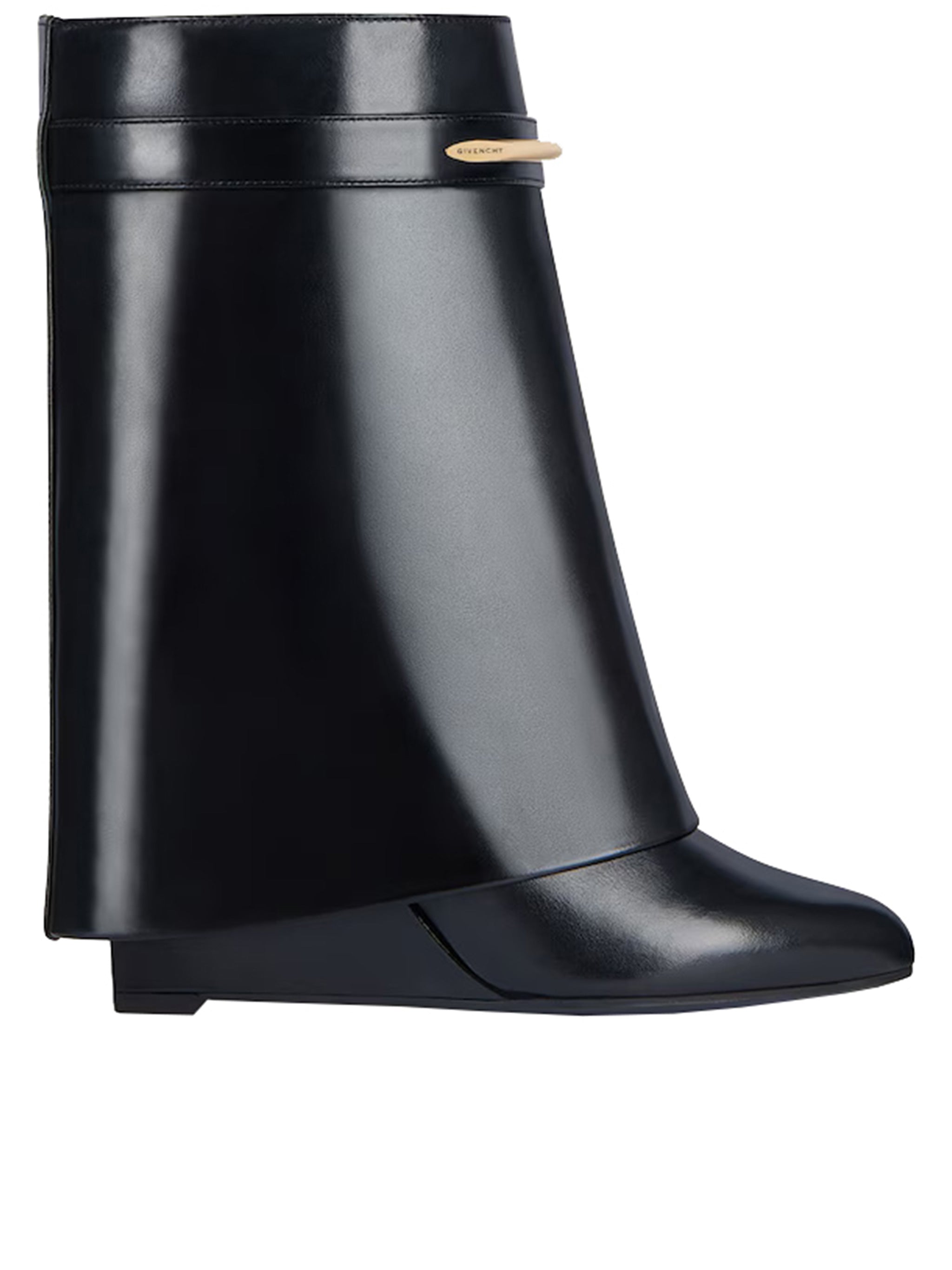 Heel Ankle Boot Pointed Calf Leather