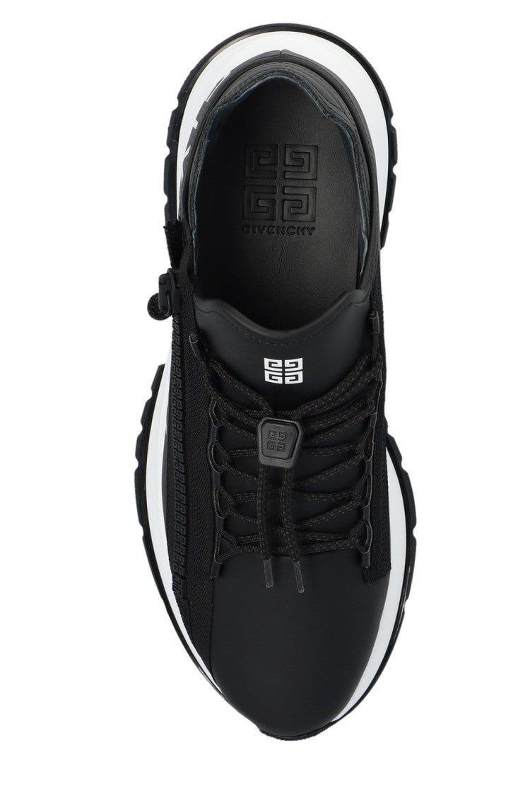 Low-Top Sneaker with Bold Logo and Streamlined Design