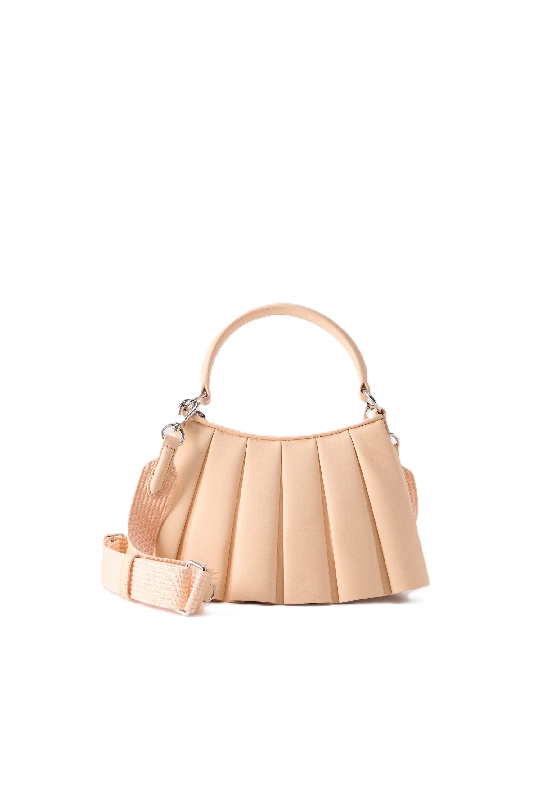 Pink Lenglen Leather Shoulder Bag