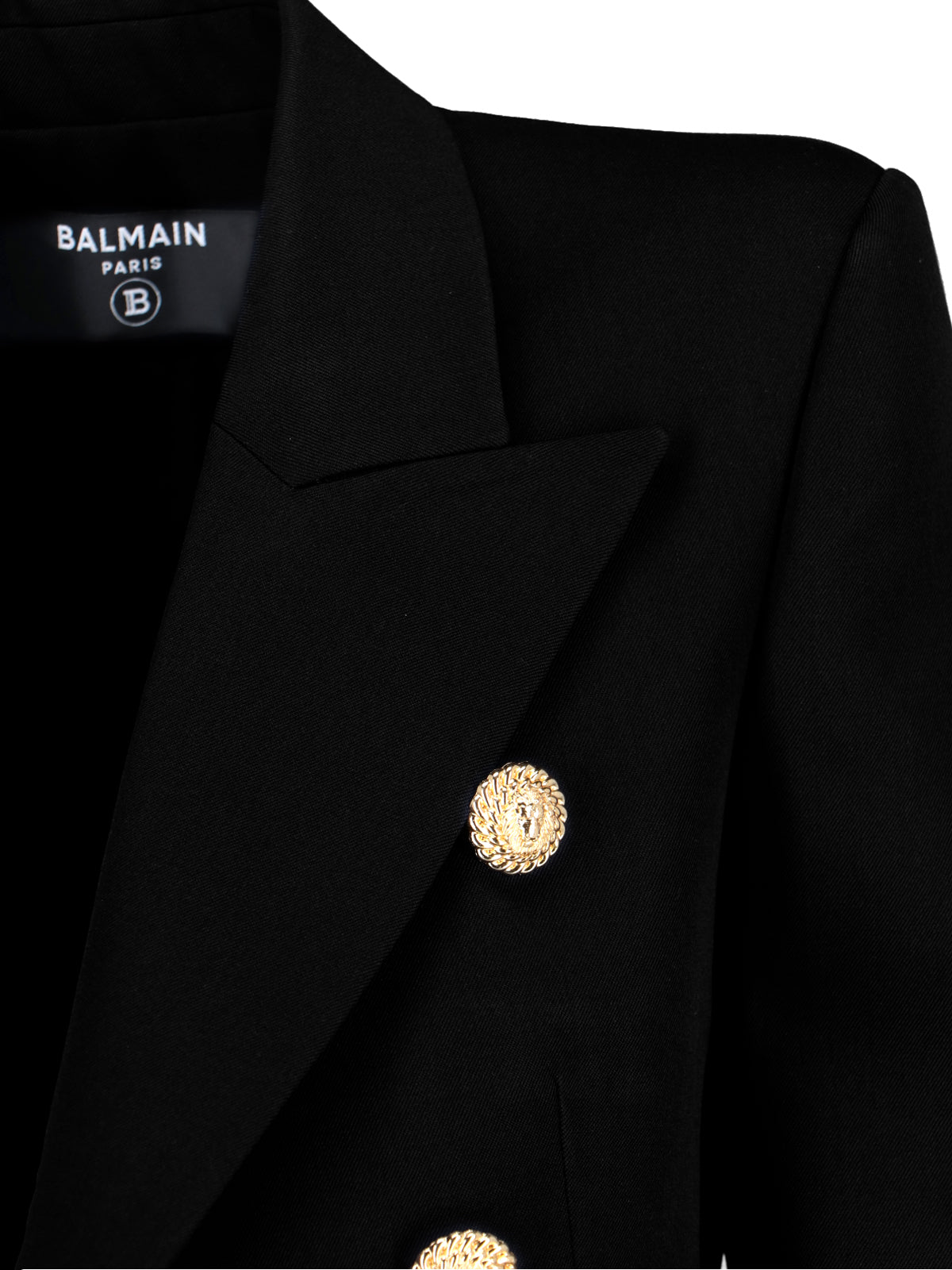 Double-Breasted Blazer – Black