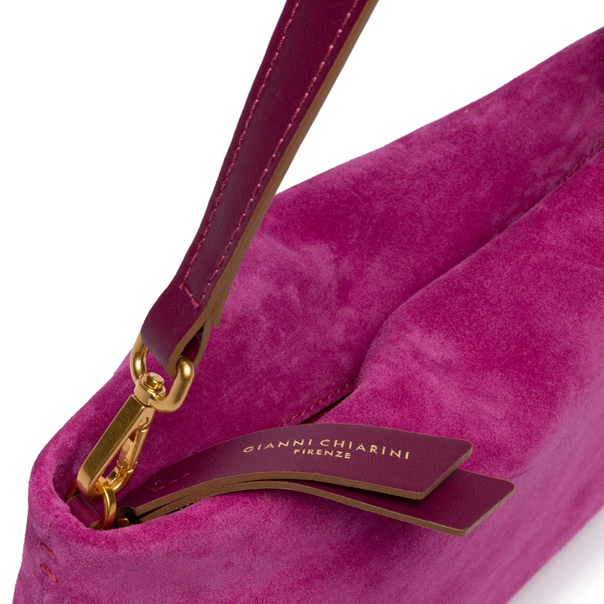 Desert Flower Suede Handbag