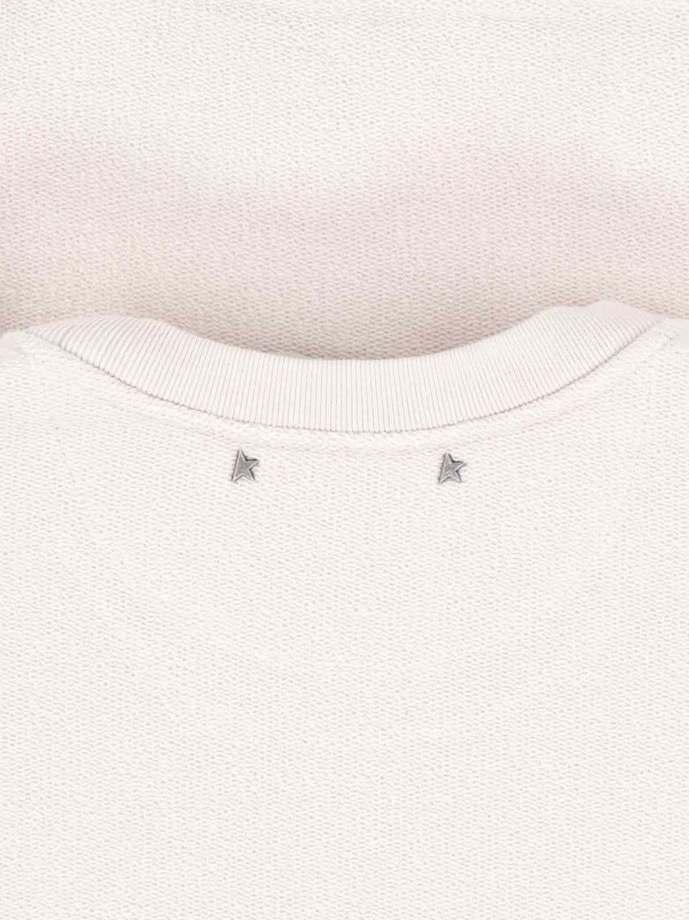 Logo Crewneck Sweatshirt Cream