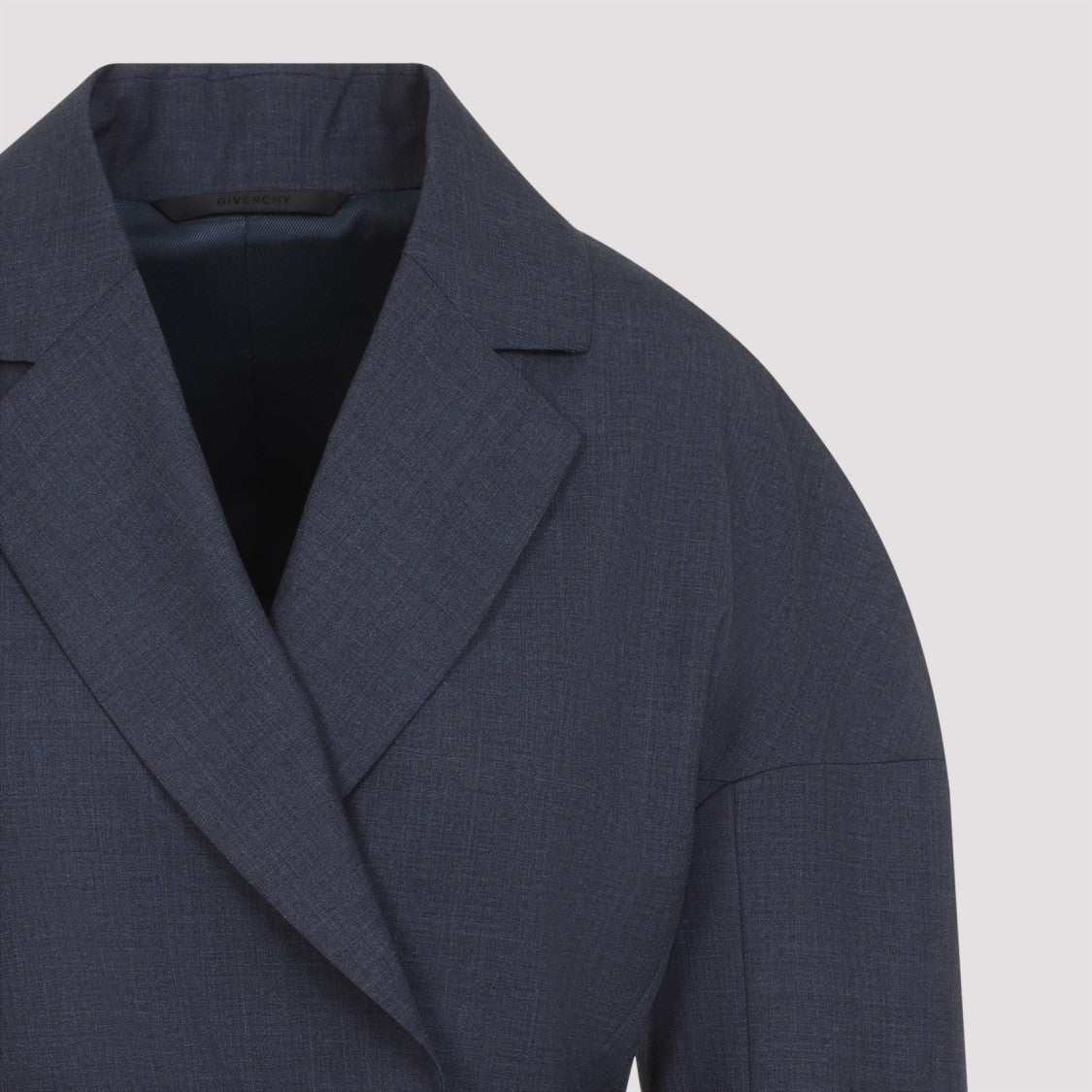 Double-Breasted Tailored Jacket In Luxe Wool