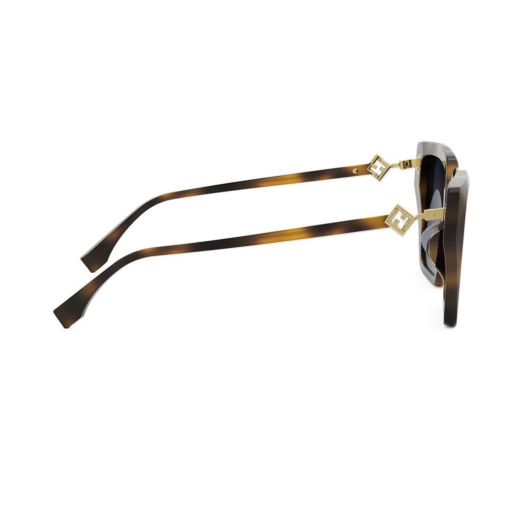 Ff Diamonds Oversized Square Ff Diamonds Sunglasses