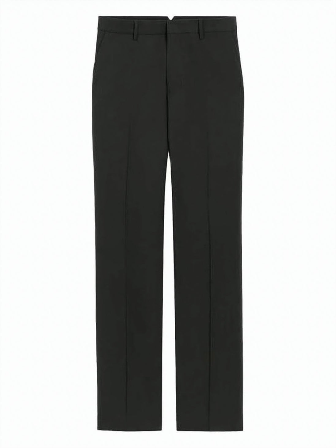 Classic Straight-Leg Tailored Suit Pants