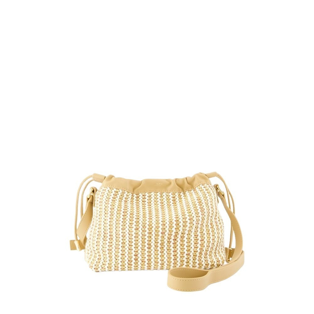 Ninon Mini Crossbody - Synthetic - Beige