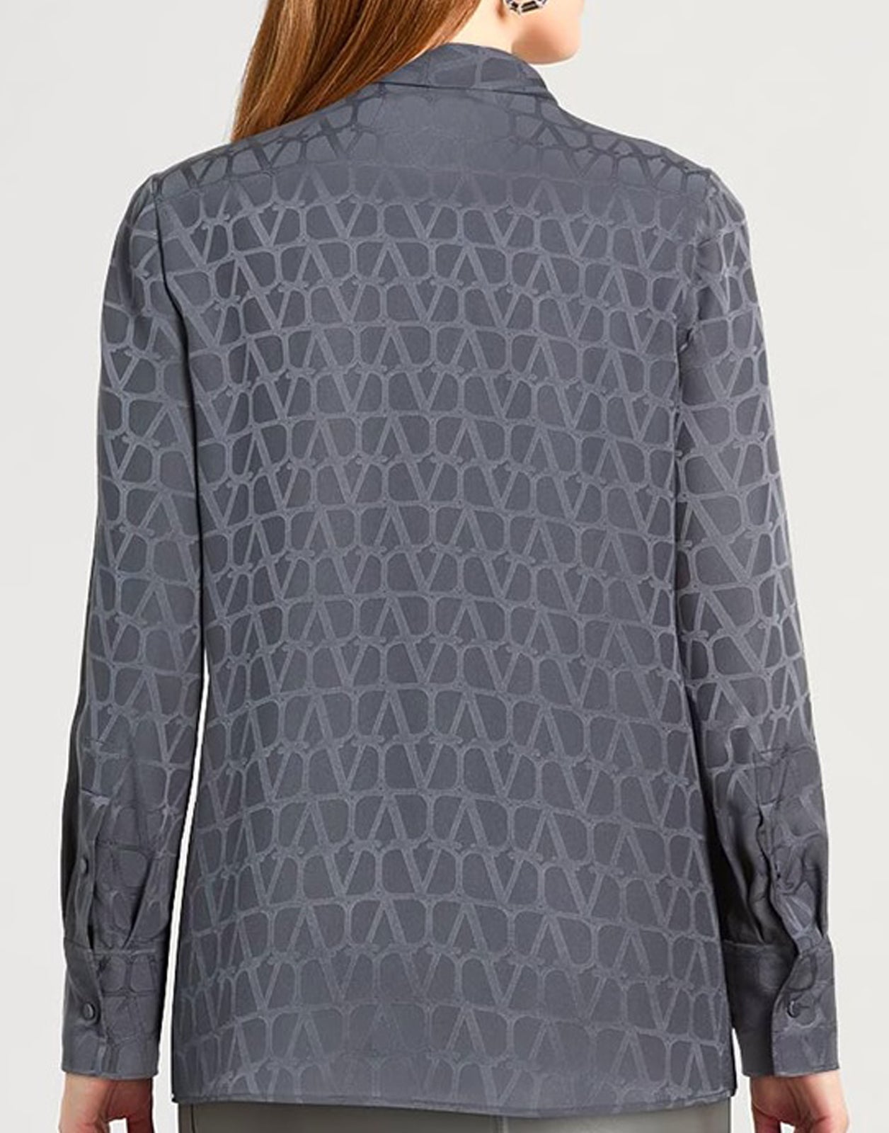 Textured Blue Shirt