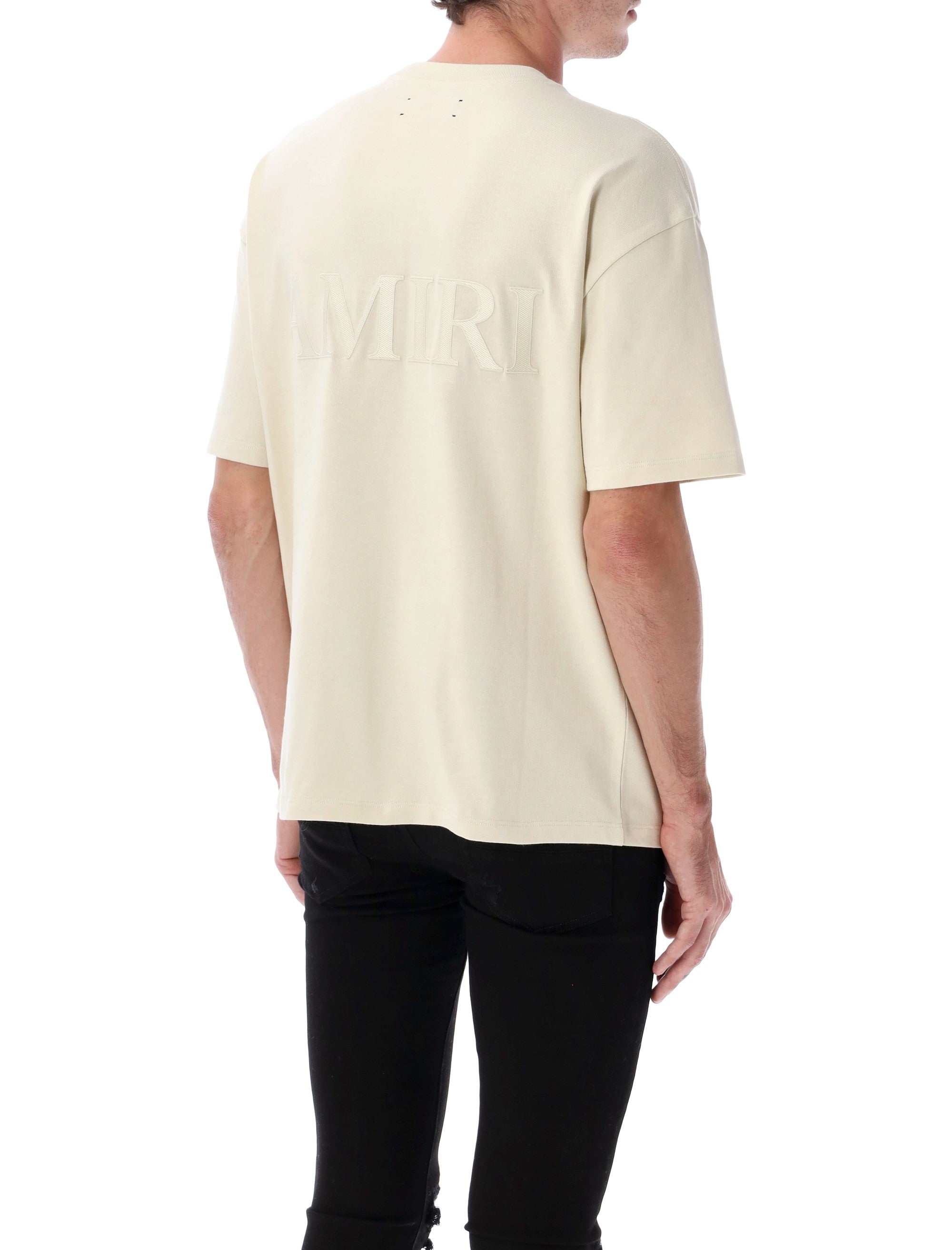 Oversized Cotton T-Shirt With Logo Embroidery