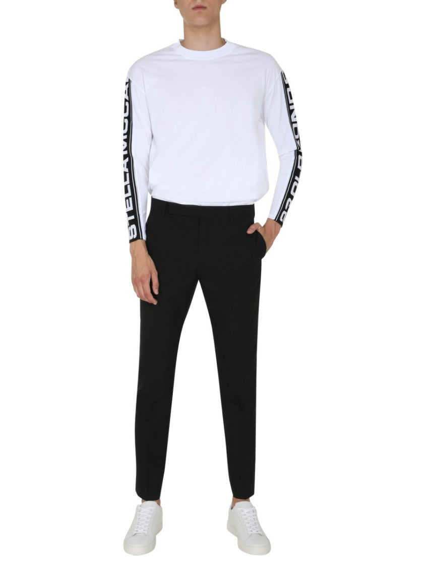 Long-Sleeve Round Neck T-Shirt