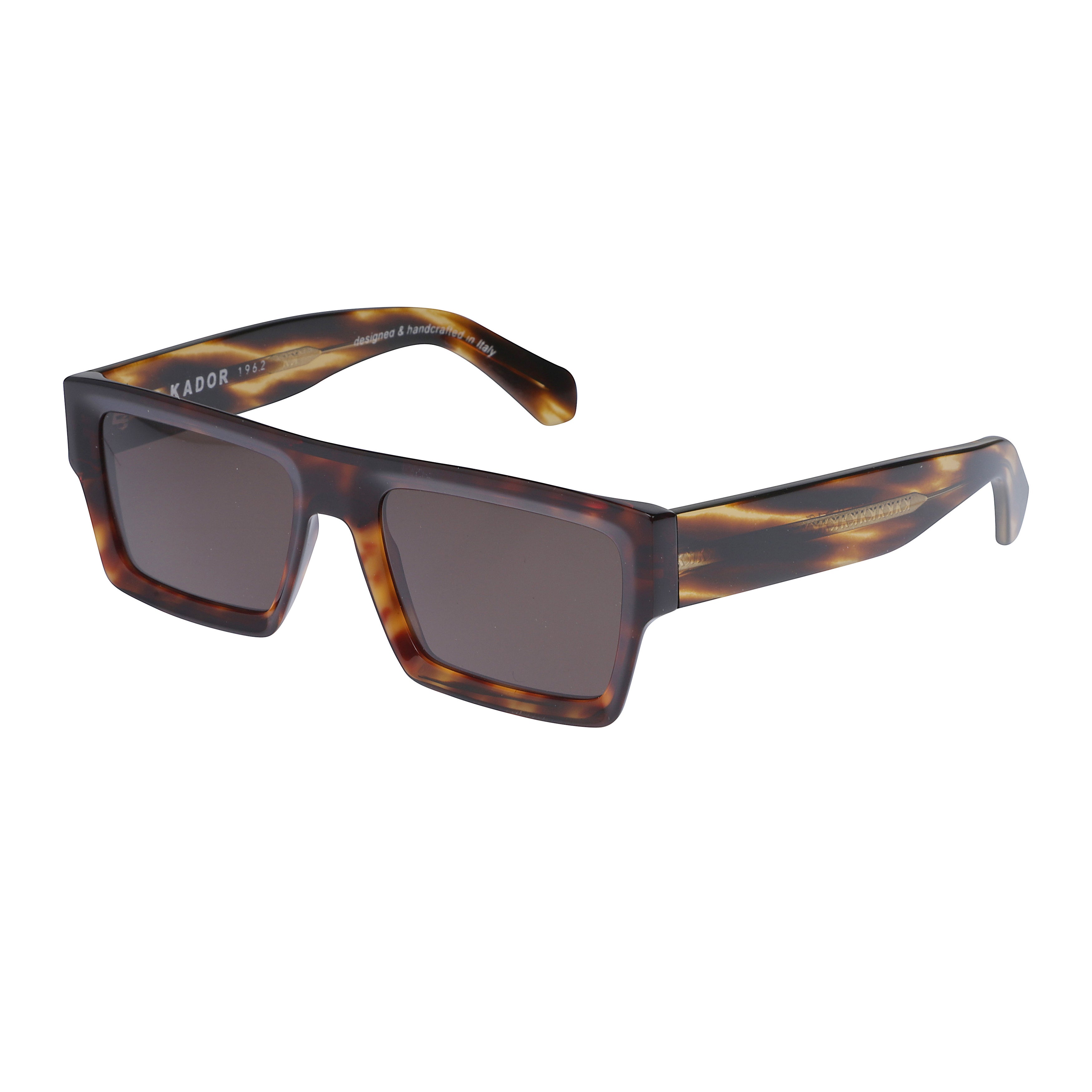Bandit 2 Tortoiseshell Patterned Rectangular Frame Sunglasses