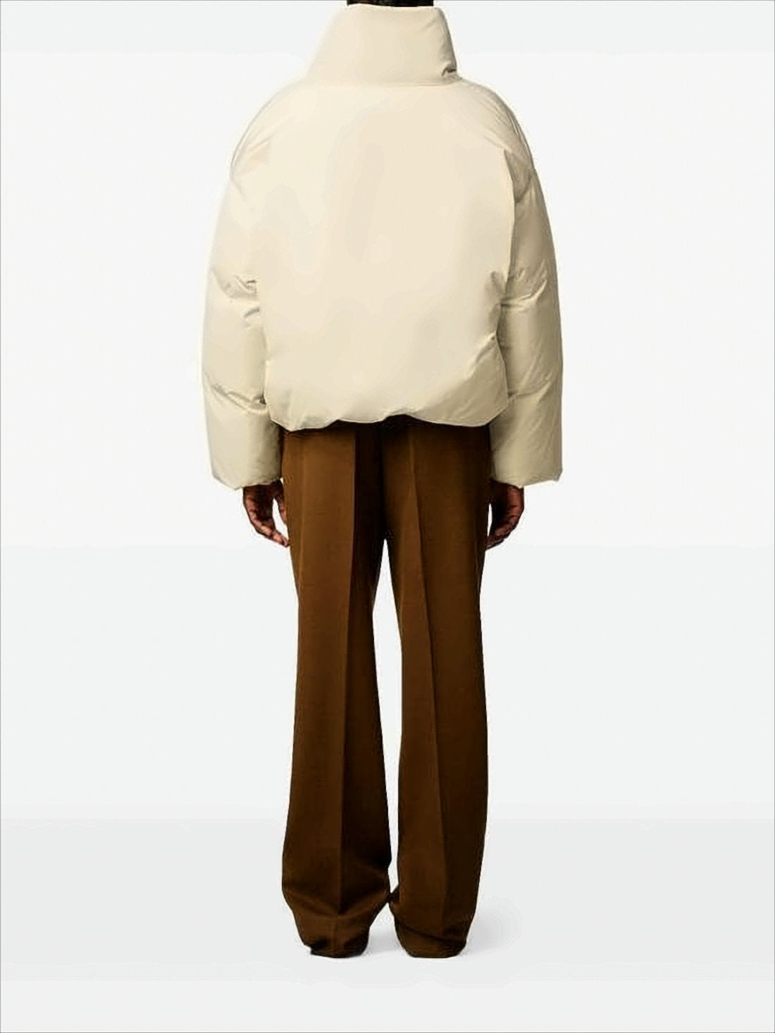 Cropped Oversized Puffer Jacket