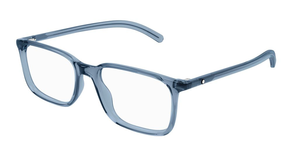 Eyeglasses Montblanc MB0328O 003 blue blue transparent 54/17/145