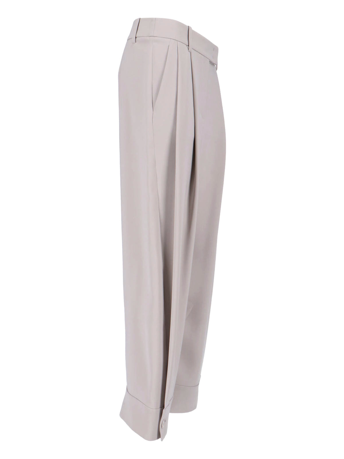 Wide-Leg Pants – Grey