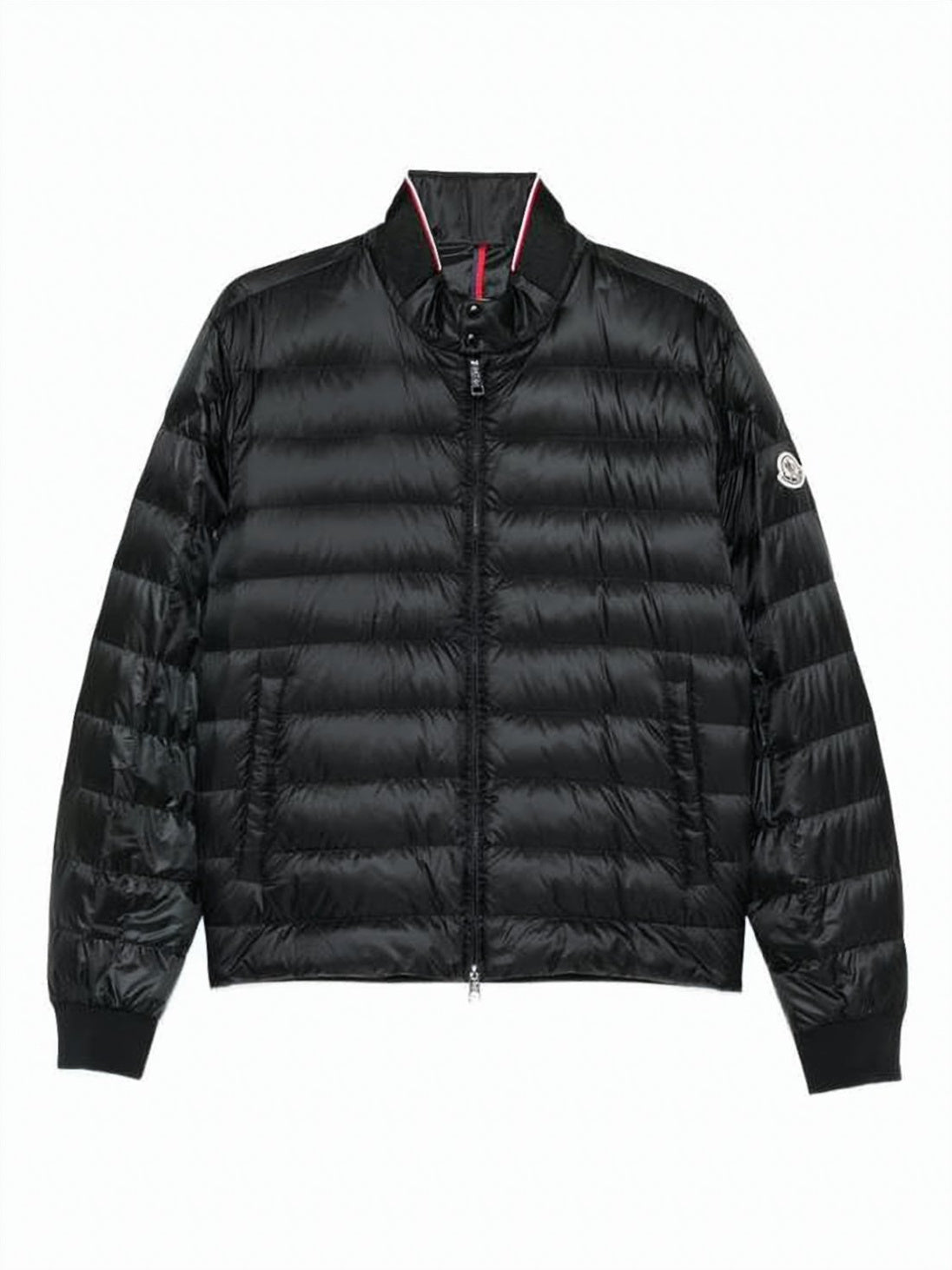 Quilted Puffer Jacket with High Collar