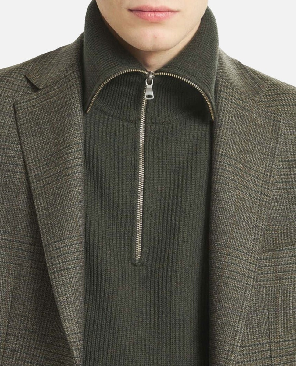 Tailored Grey Wool Jacket