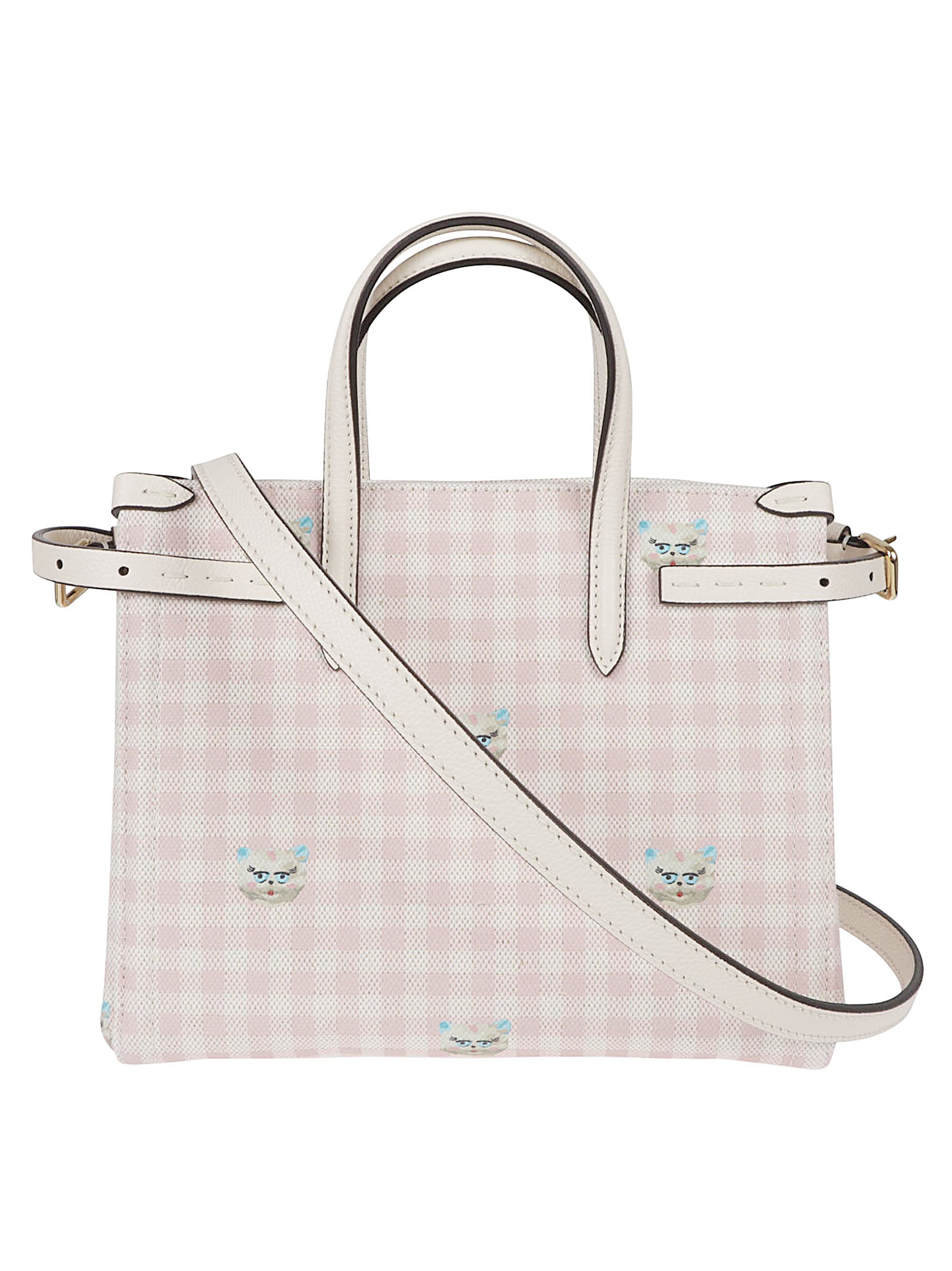 Structured Canvas Shopping Bag
