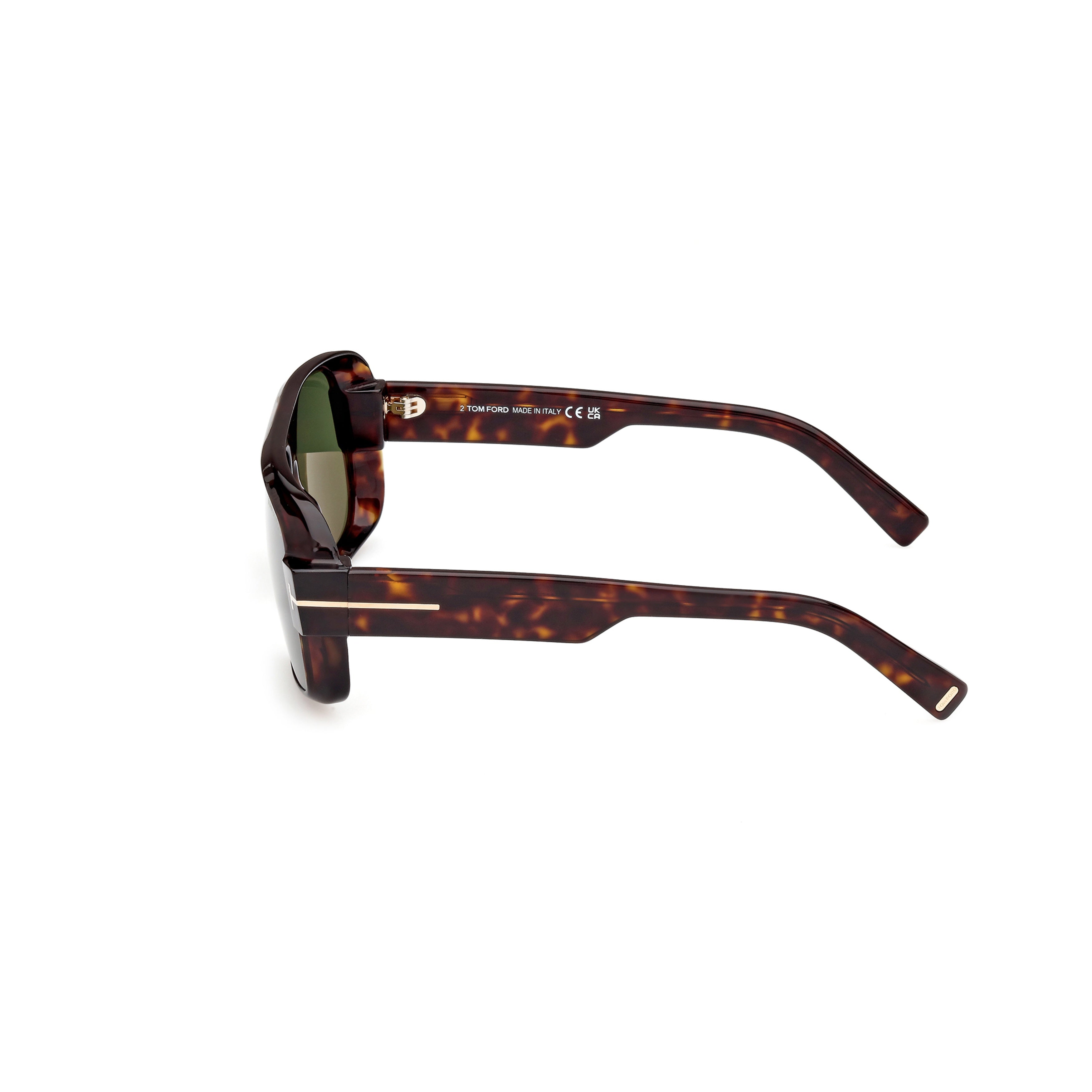 Ft1101 Oversized Tortoiseshell Square Sunglasses