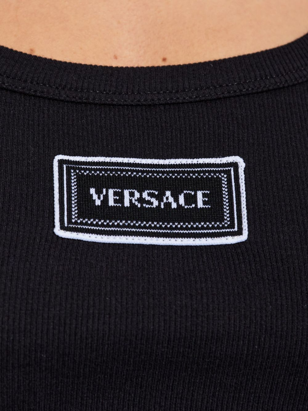 Sleek Sleeveless Black Tank Top