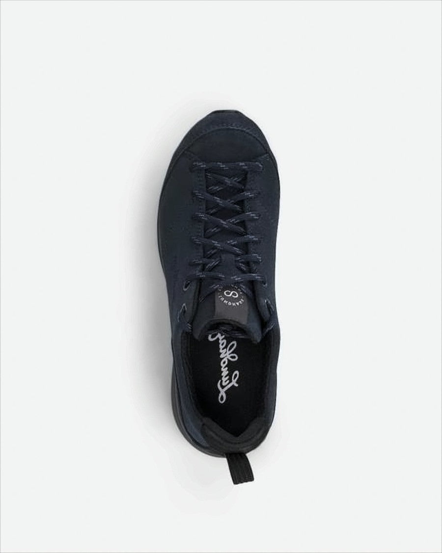 Low-Profile Sneakers with Suede Upper