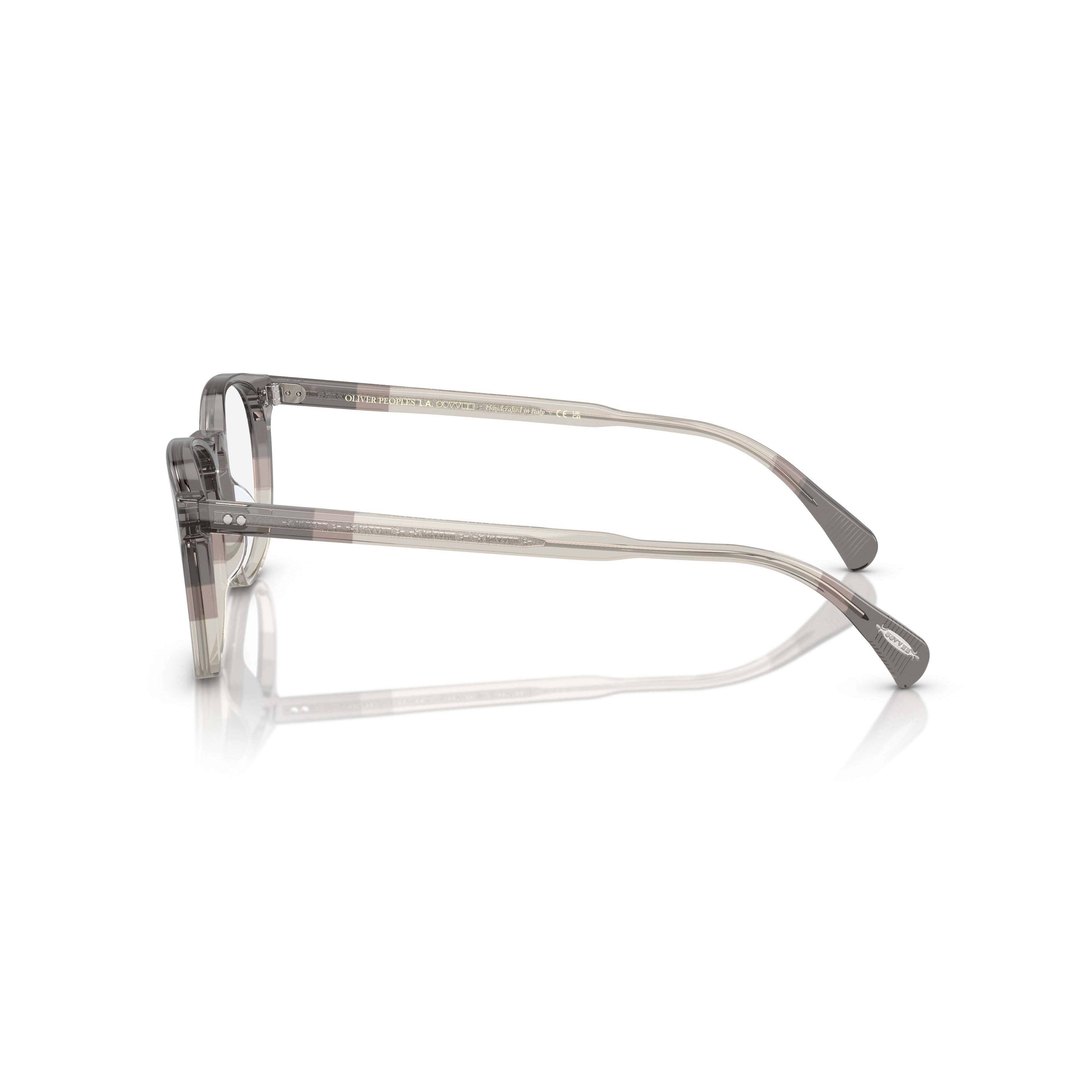 0ov5298u Translucent Acetate Sunglasses with Keyhole Bridge
