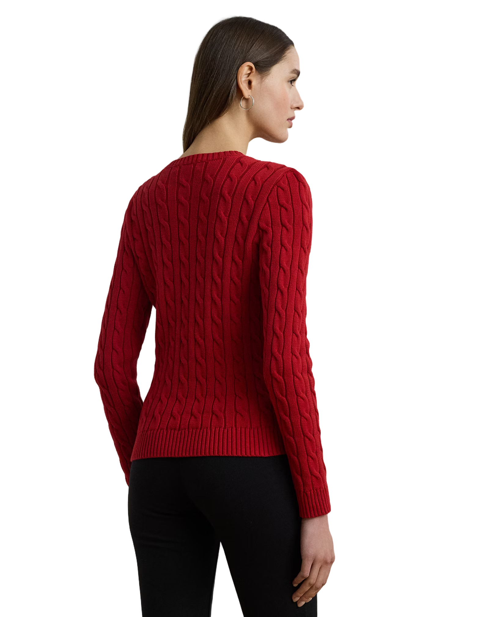 Montiva Long Sleeve Pullover In Madison Red