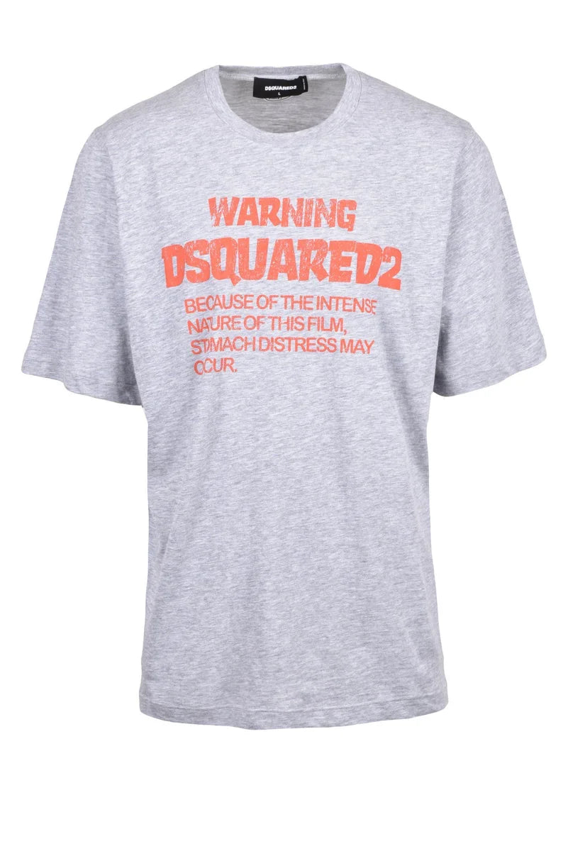 Cotton/Viscose T-shirt - Grey
