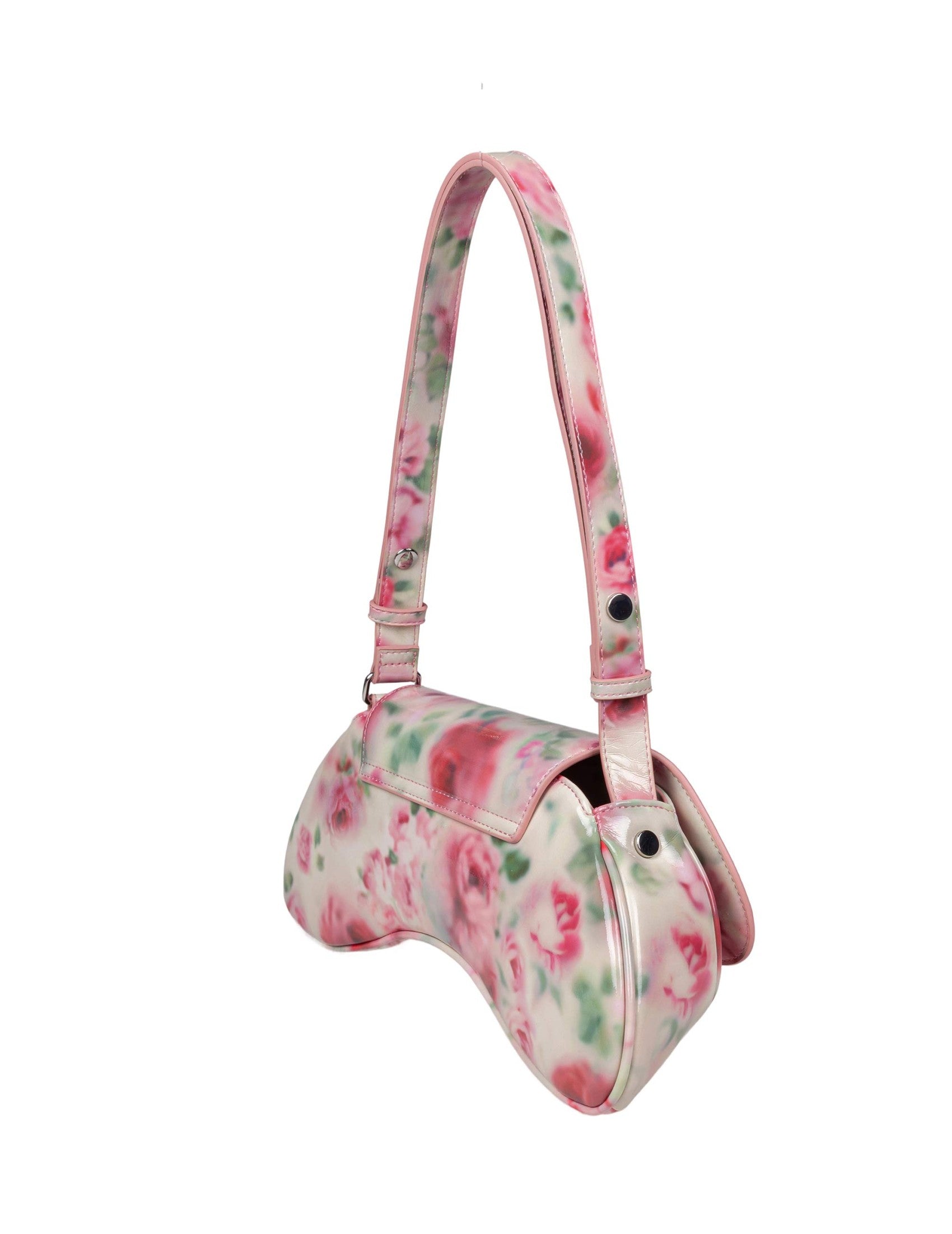 Play Bag In Glossy Printed Pu