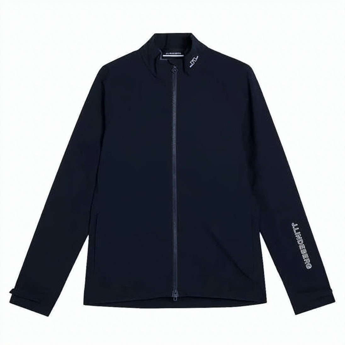 Long-Sleeved Fitted Black Jacket