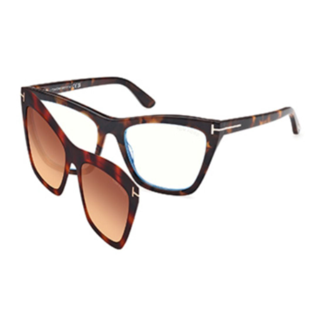 Ft5971-B Cat-Eye Tortoiseshell Frame Eyeglasses