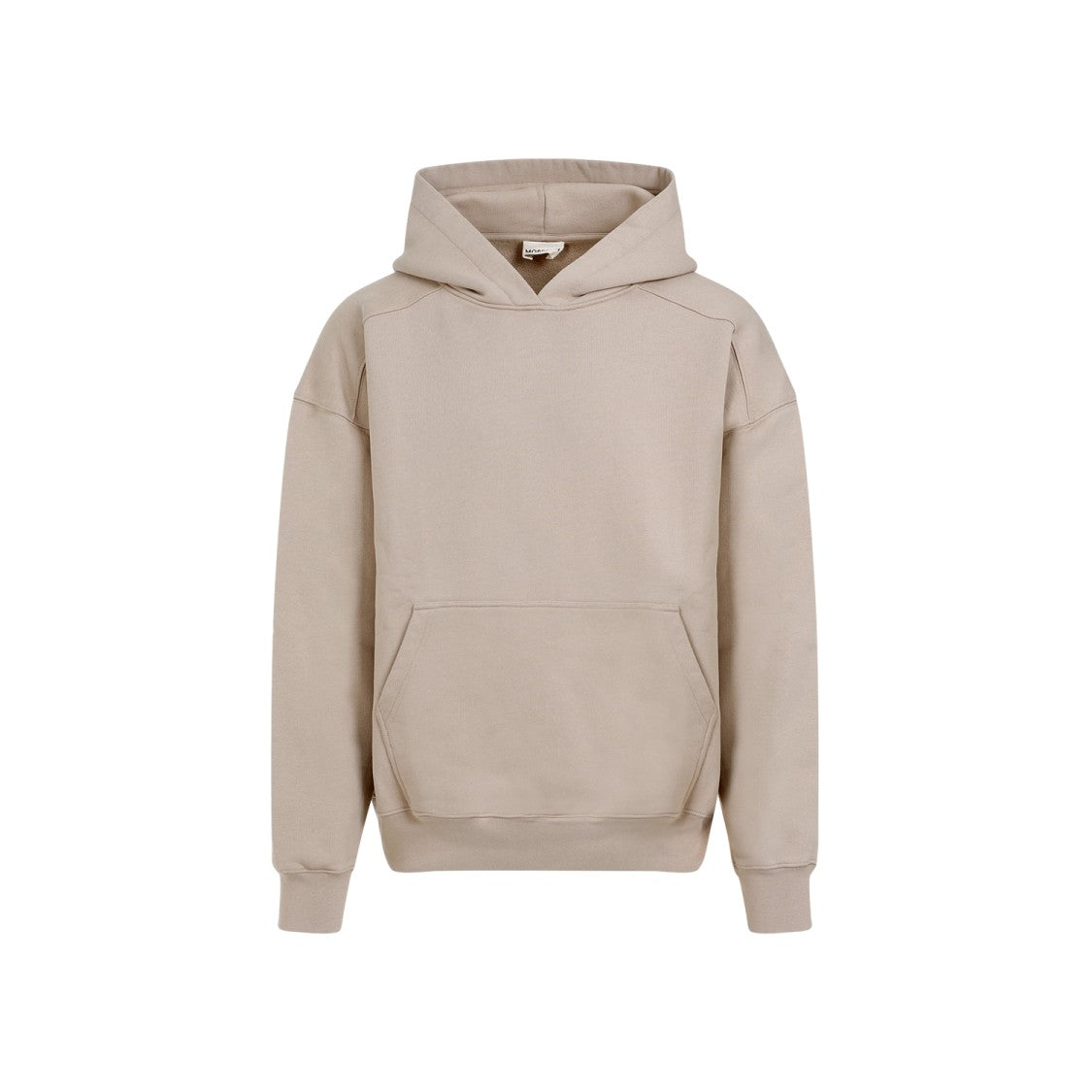 Hooded Sand Cotton Sweatshirt
