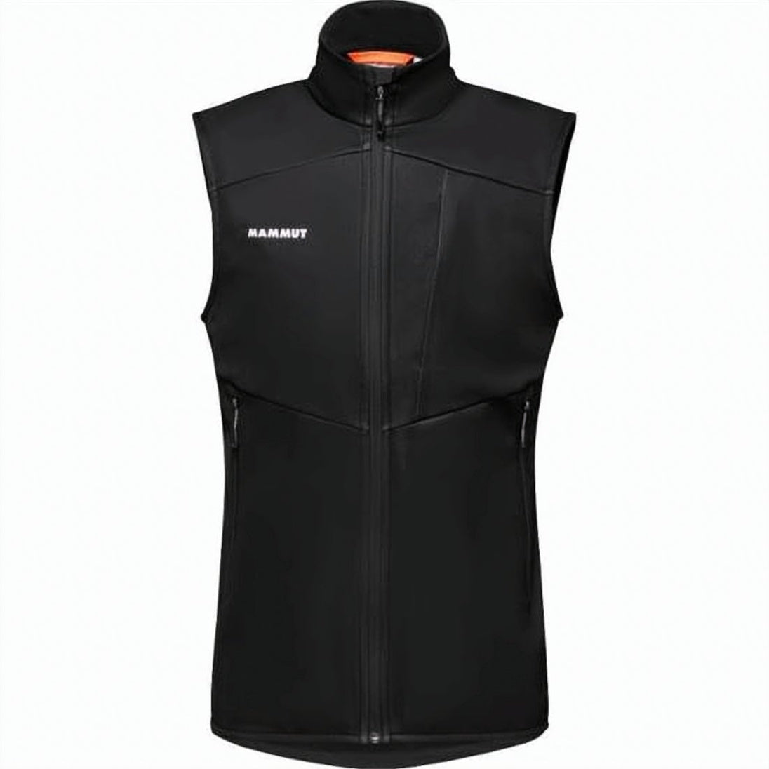 High Collared Full Zip Vest