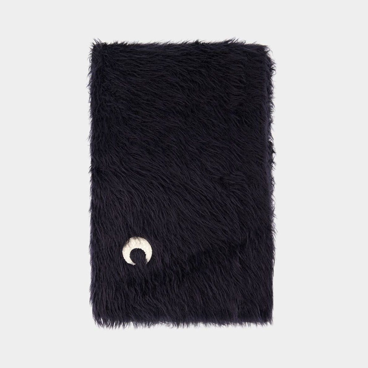 Wild Puffy Scarf - Synthetic - Black