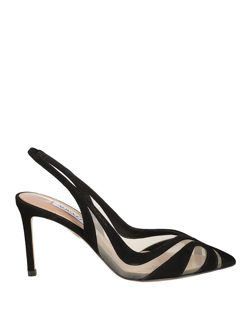Slingback Pumps With Pointed Toe
