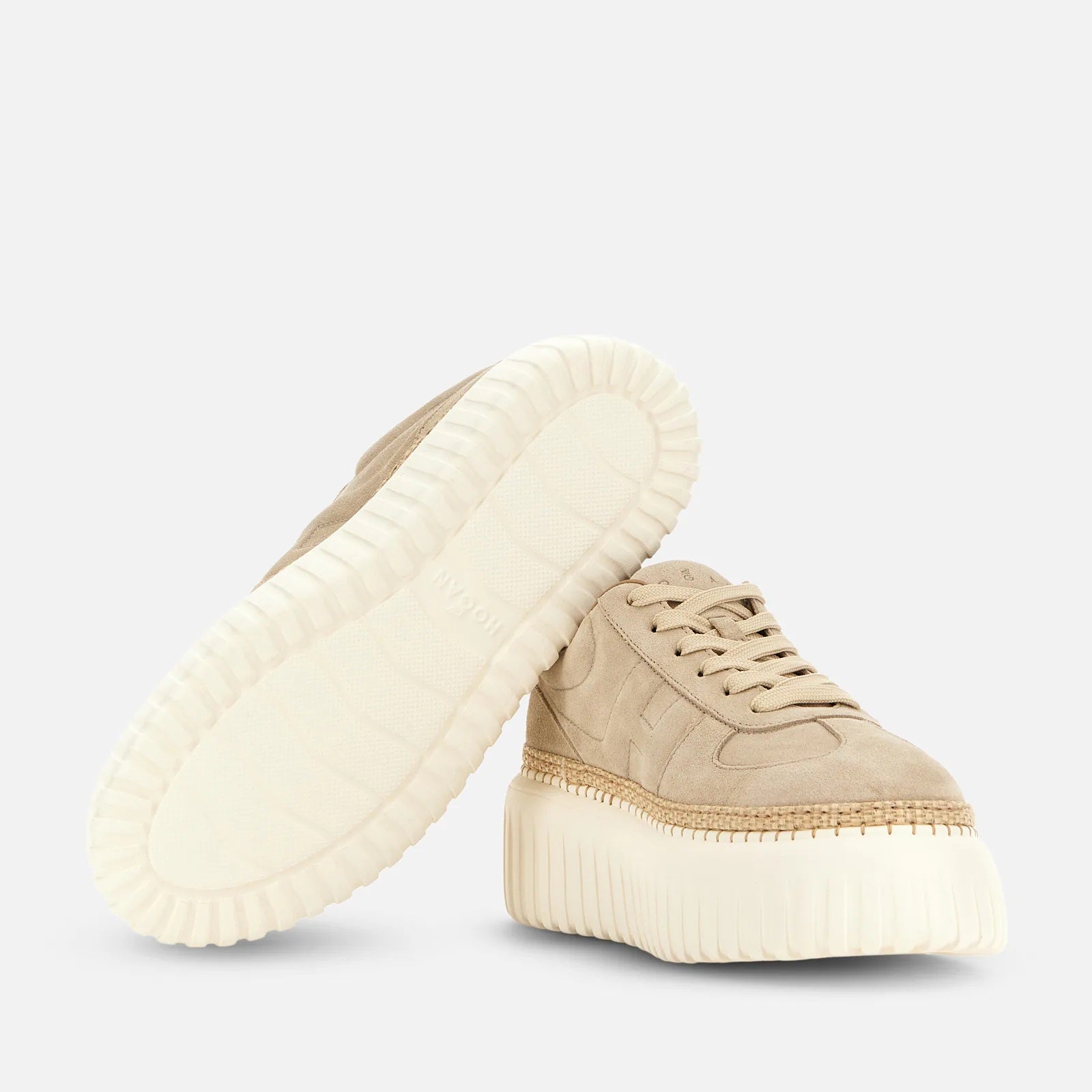 Light Biscuit H710 H-Stripes Basket Sneakers