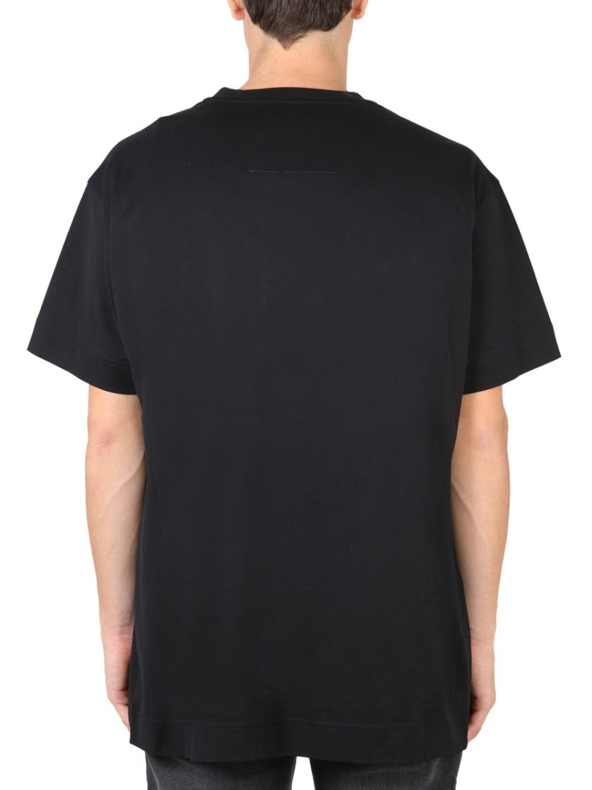 Black T-Shirt With Bold Logo