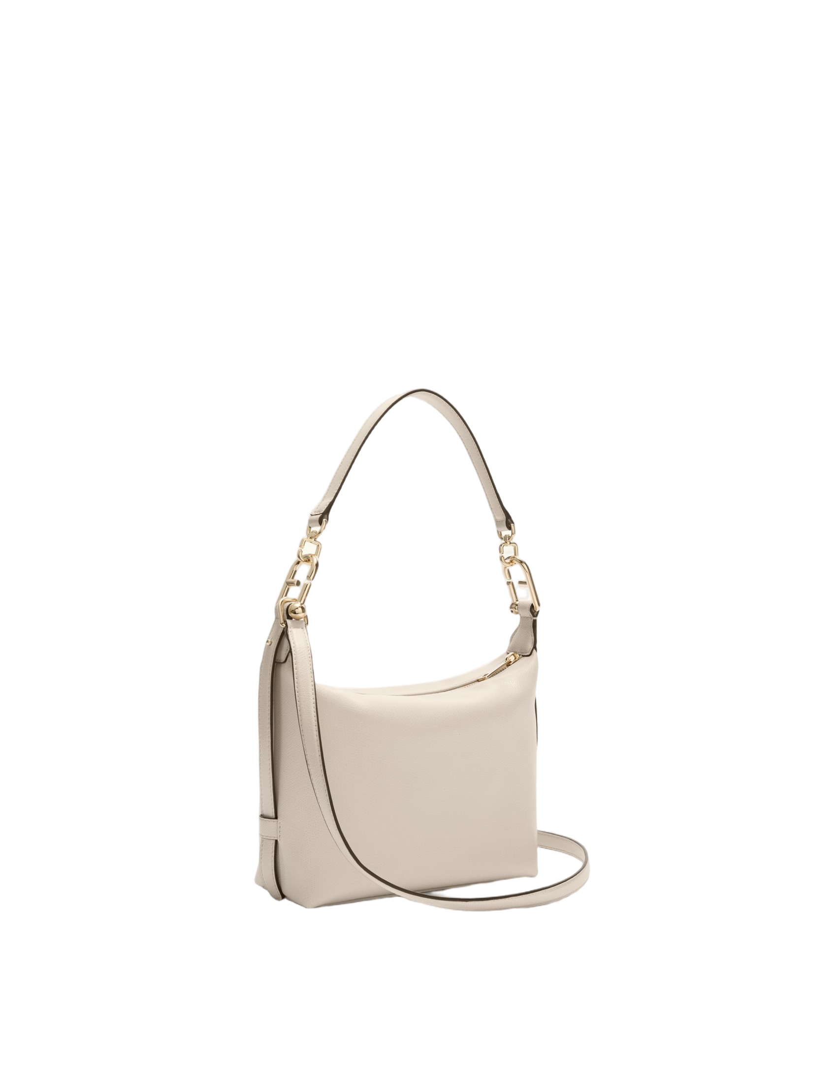 Tonie Mini Hobo Bag In Sand Leather