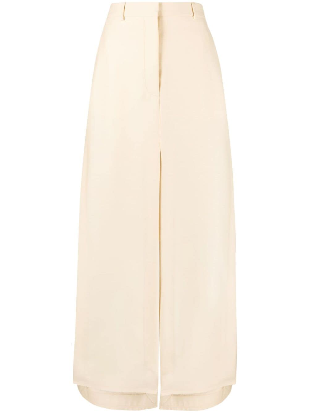 Ankle-Length A-Line Maxi Skirt