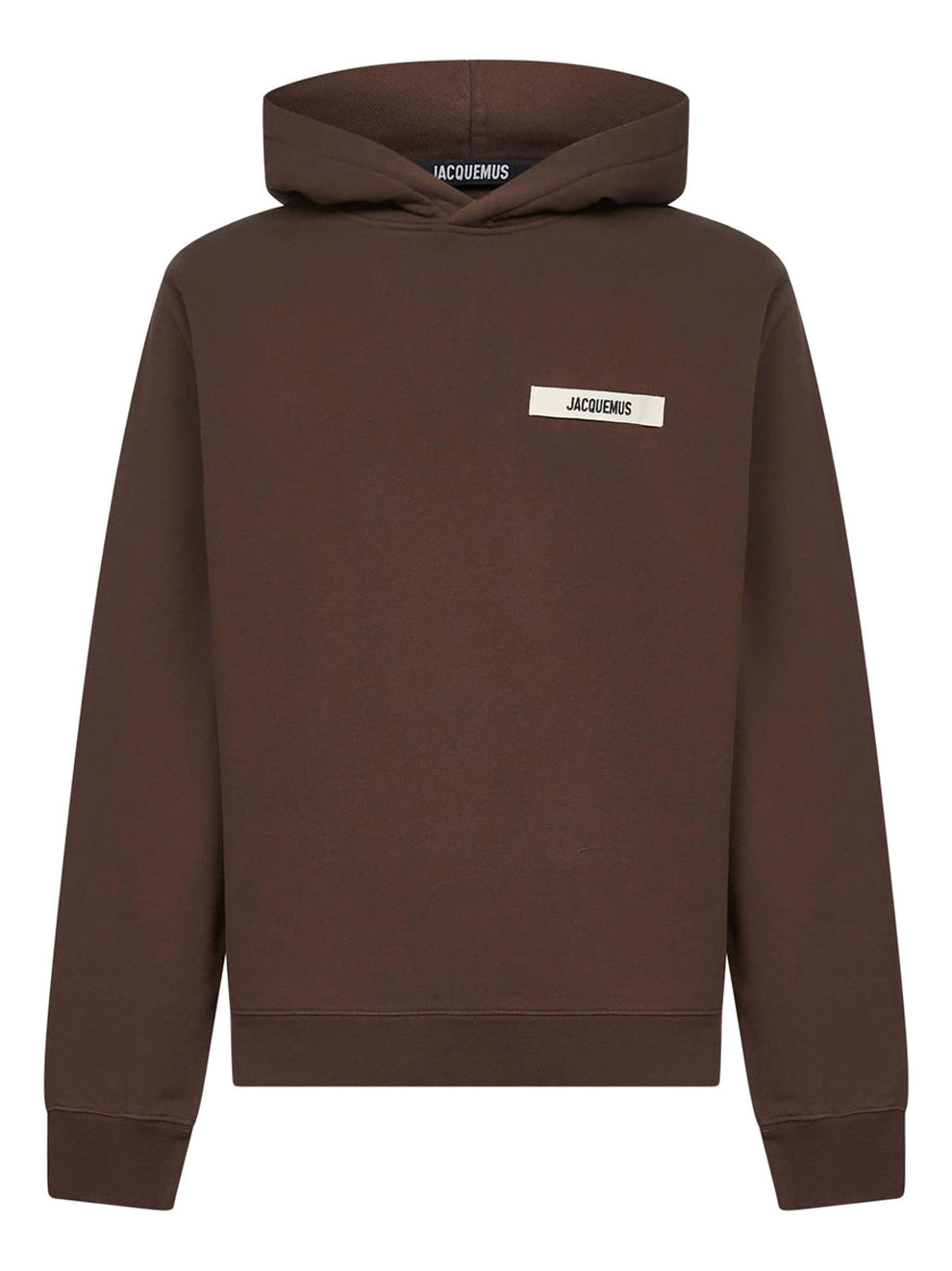 Relaxed Fit Cotton Hoodie with Drawstring