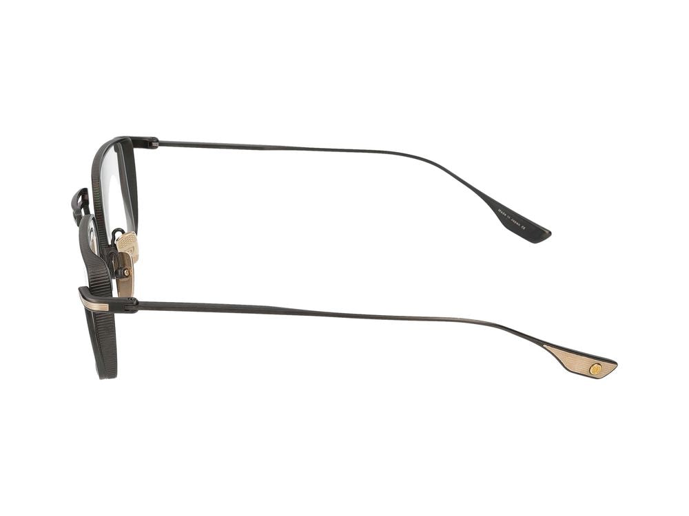 Eyeglasses Lindstrum Black Iron/White Gold 51/20/140