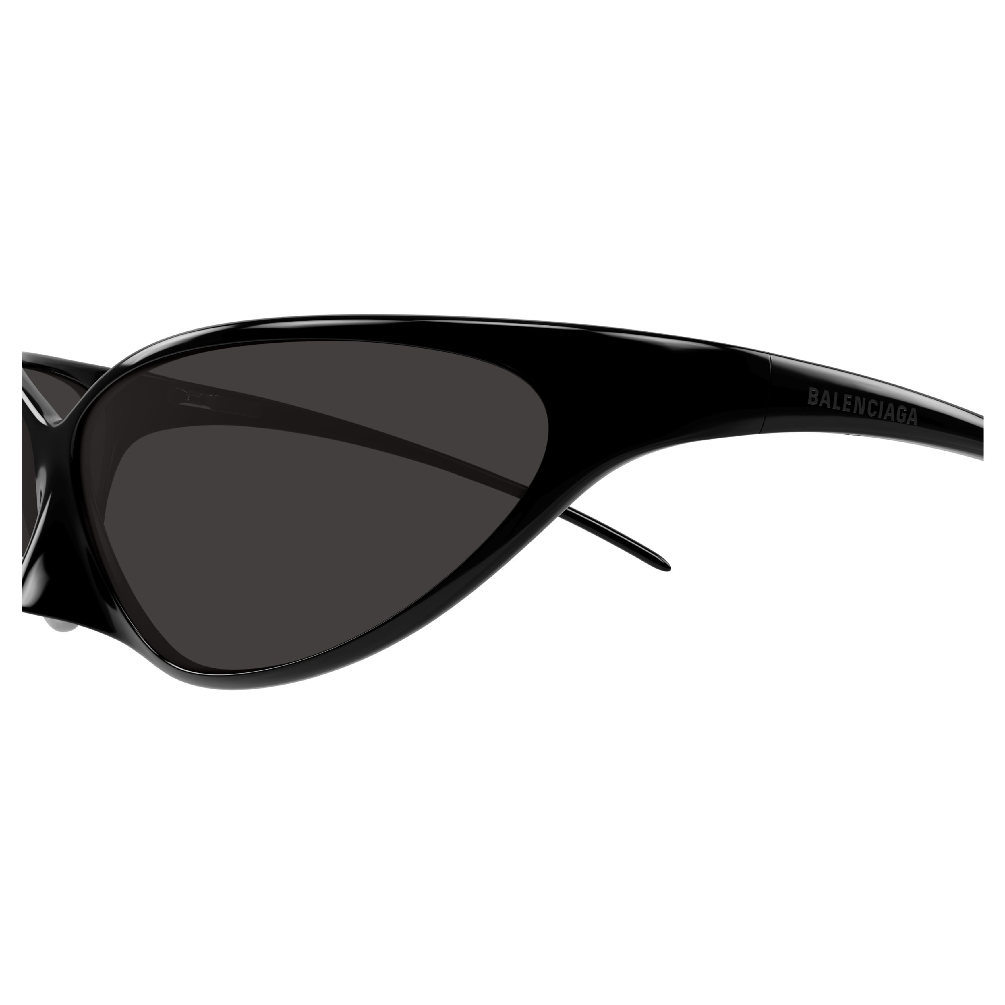 Bb0349s Wraparound Black Sunglasses