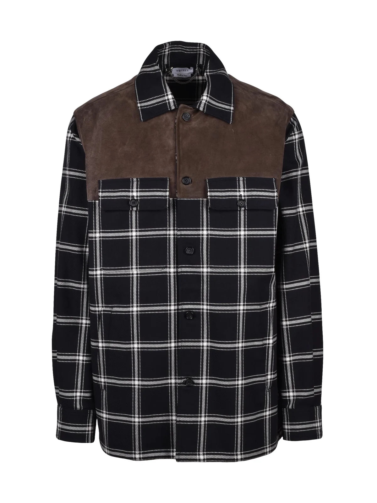 Shirt Jacket - Black/White