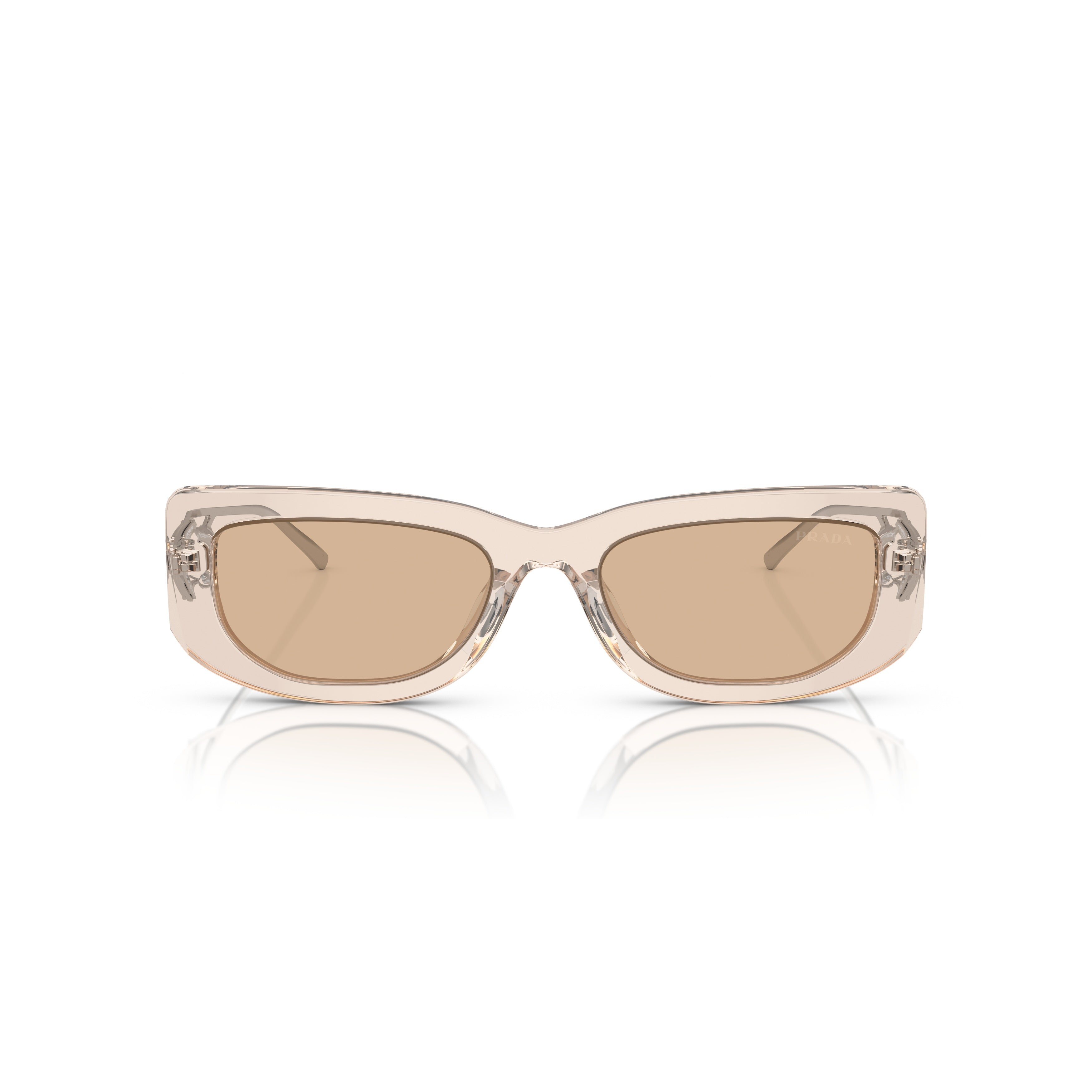 0pr 14ys Translucent Acetate Rectangular Sunglasses